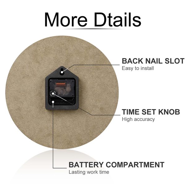 Circular wall clock - 图片 13