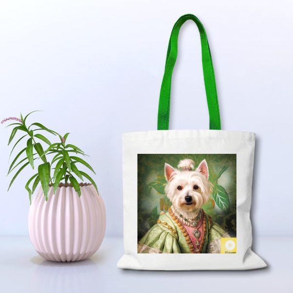 Canvas tote bag (multi-color) - 图片 4