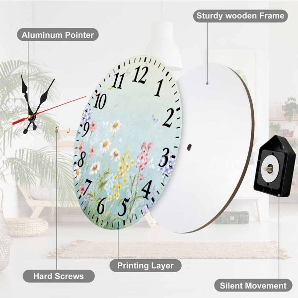 Circular wall clock - 图片 5