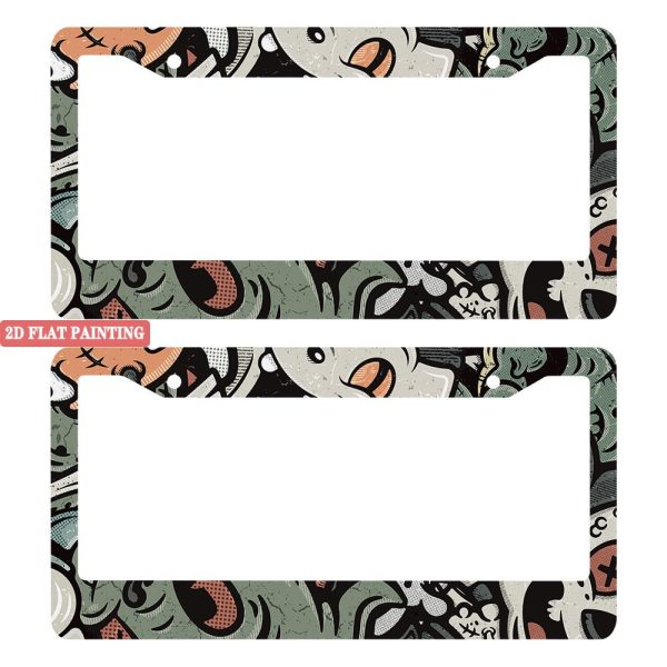 AI car license plate16X31CM - 图片 6