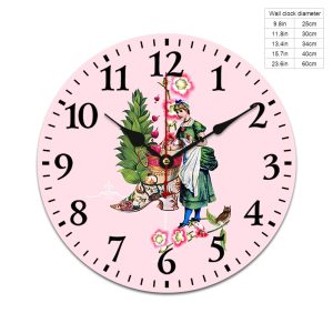 Circular wall clock