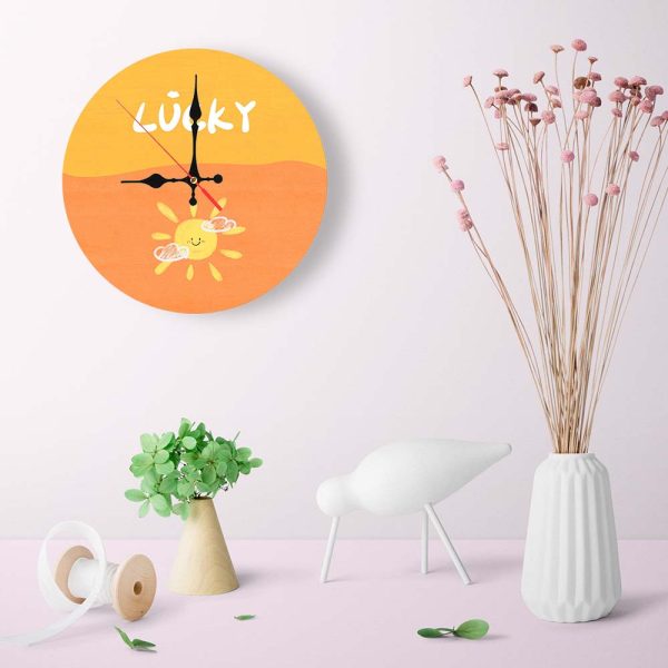 Circular wall clock - 图片 3
