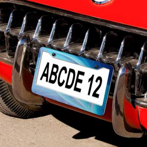 AI car license plate16X31CM