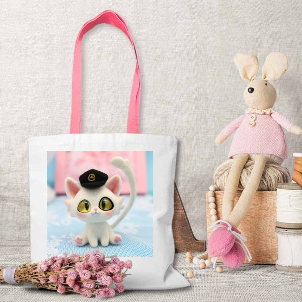 Canvas tote bag (multi-color) - 图片 3
