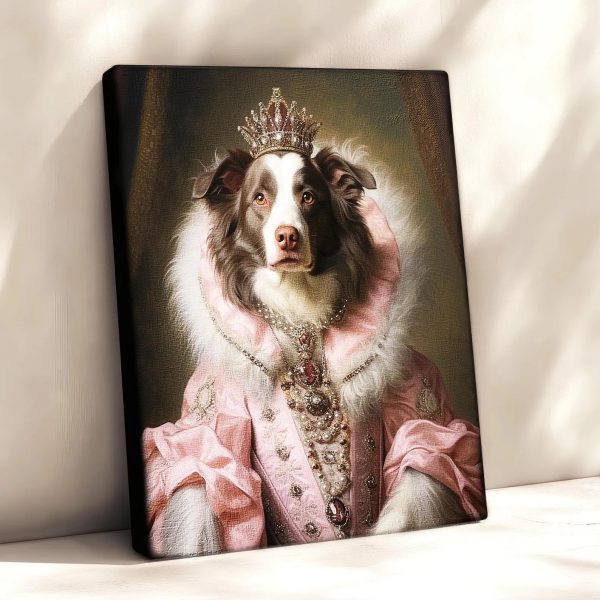 Custom Royal Pet Portrait, Two Dog Portrait, Renaissance Dog Painting, Royal Dog Portrait, Gift for Pets, Wall Art - 图片 9