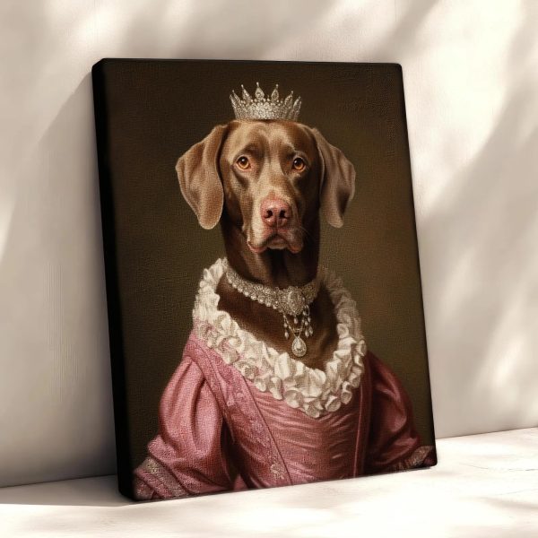 Custom Royal Pet Portrait, Two Dog Portrait, Renaissance Dog Painting, Royal Dog Portrait, Gift for Pets, Wall Art - 图片 10