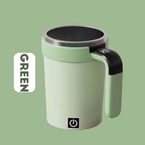 Best selling AI custom automatic stirring cup electric portable coffee cup - 图片 3