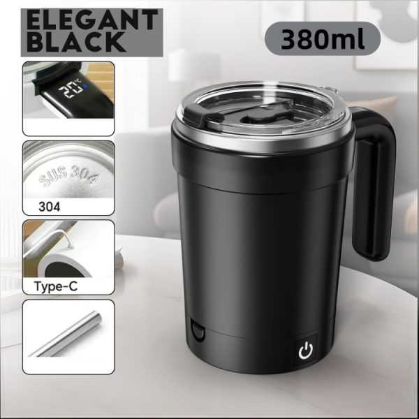 Best selling AI custom automatic stirring cup electric portable coffee cup - 图片 4